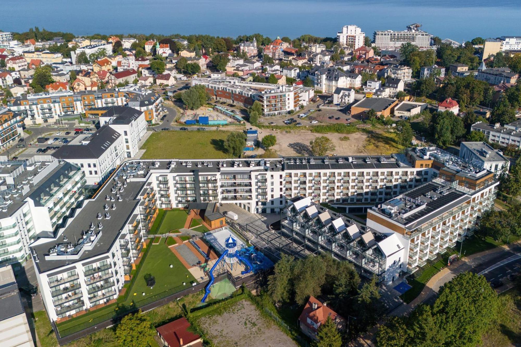 Sun & Beach Apartments Bel Mare With Parking By Noclegi Renters Miedzyzdroje Exteriör bild