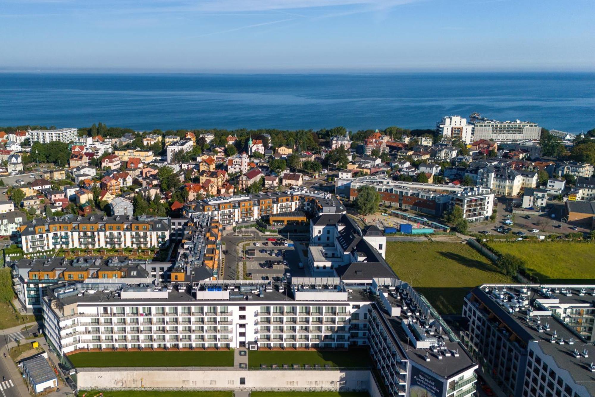 Sun & Beach Apartments Bel Mare With Parking By Noclegi Renters Miedzyzdroje Exteriör bild